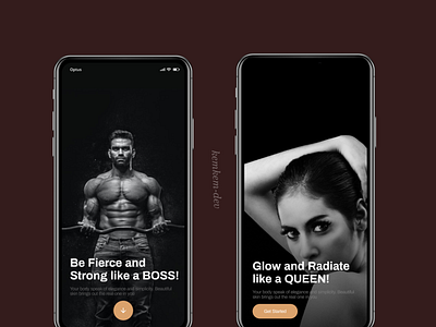 Dark mode app app art design illustration typography ui ux