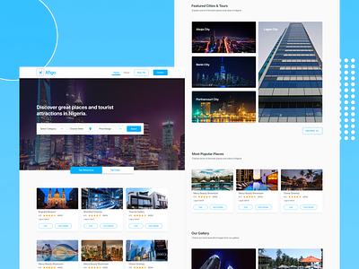 Travel Website design landing page landing page design tourism travel ui travel website ui ux web website design