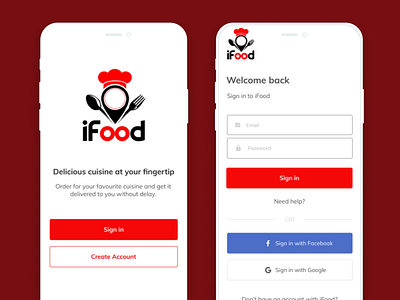 Food App Onboarding