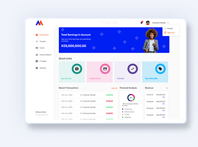 Fintech Dashboard dashboad dashboard design dashboard ui design finance finance app finance dashboard finance website fintech app fintech dashboard minimal online banking ui ui design ux