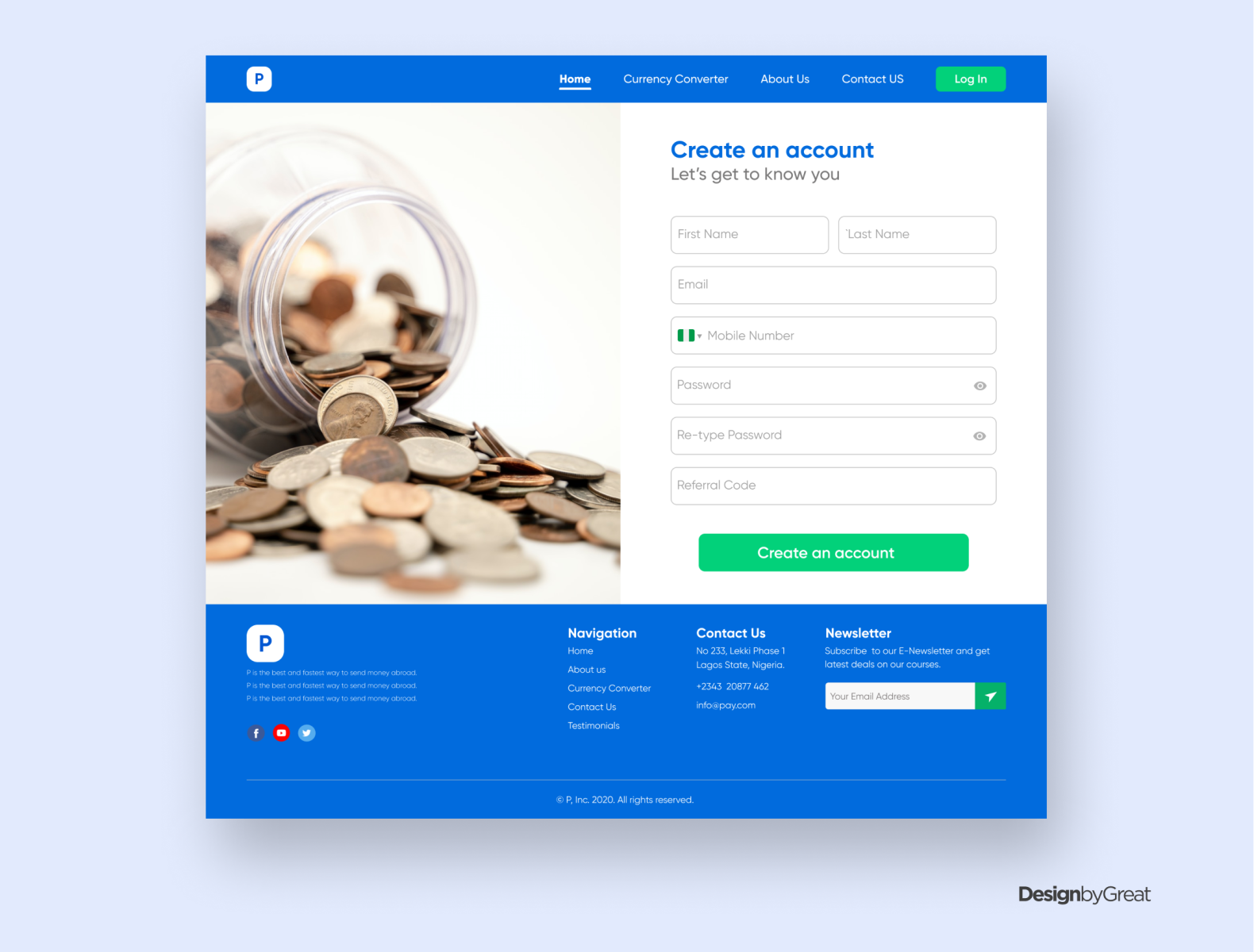 sign-up-page-by-great-ndabai-on-dribbble