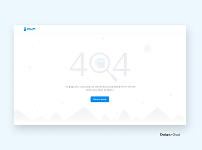 404 Error Page 404 error design illustration product design ui ui design uiux ux web website