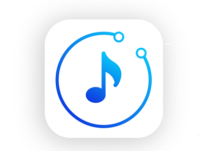 Beat Music - Music Player App Iocn branding design icon illustration logo minimal music app music player typography ui vector web