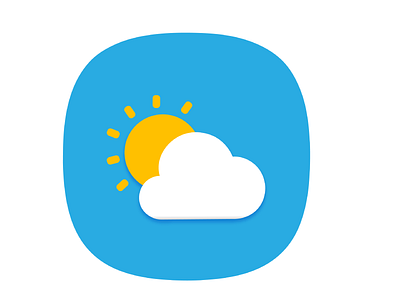 Weather app branding design flat icon illustration logo minimal ui ux vector weather weather app