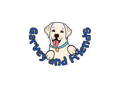 Garvey and Friends animal logo dog logo logo design mascot logo pet logo pet shop logo pet store logo vector