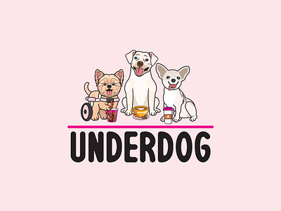 Dogs Coffeeshop Logo