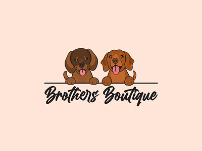 Brown Dachshunds Logo