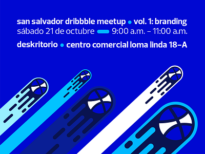 San Salvador Dribbble Meetup Vol. 1
