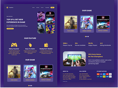 TuquGame : Top Up Landing Page