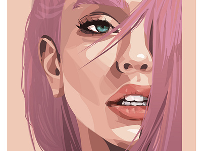 Vector portrait