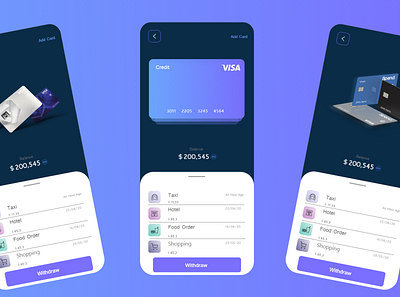 App design app cards ui designer mobile ui uidesign uiux