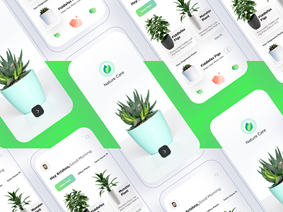 Plant care UI App design