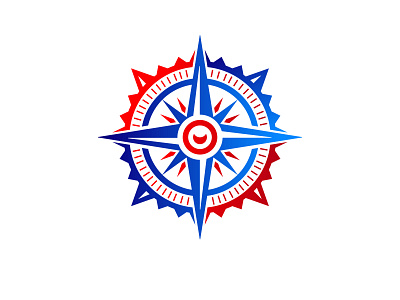 compass Logo app branding compass logo design graphic design icon illustration illustrator logo logo design minimal vector