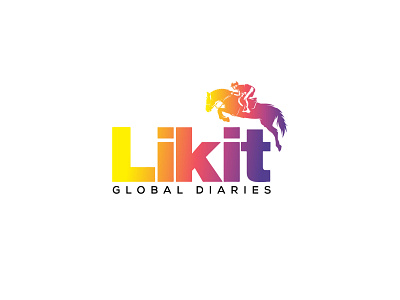 Likit Global Diaries logo branding design graphic design illustration illustrator likit likit likit global diaries likit global diaries logo typography vector