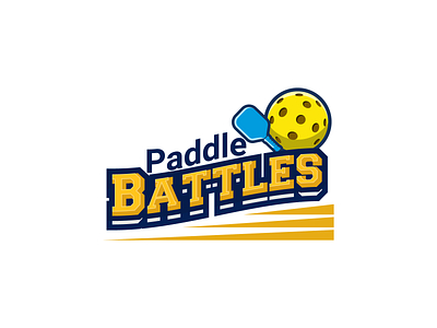Paddle logo design