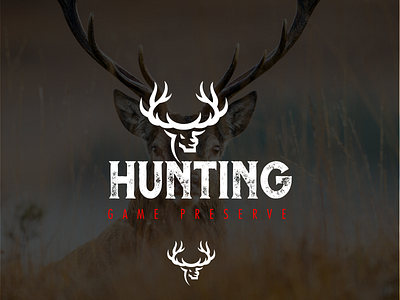 Hunting logo adventure logo branding deer logo graphic design hunting logo logo outdoor logo vector weed logo