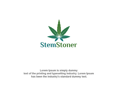 Stoner logo | cannabis | Marijuana | Weed. cannabis logo hemp logo marijuana logo stoner logo weed logo