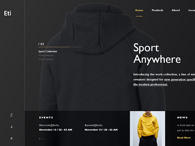 Landing page