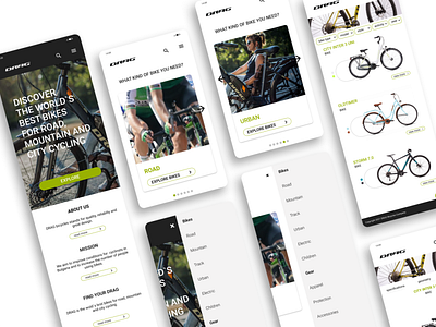 UI/UX mobile web re-design