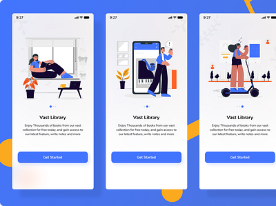 Onboarding mobile design onboarding signin ui