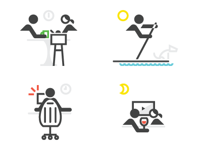 Daily icons