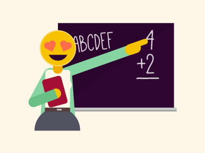 :) Teacher emoji teacher