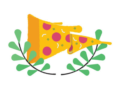 Pizza Pennant flag pennant pizza