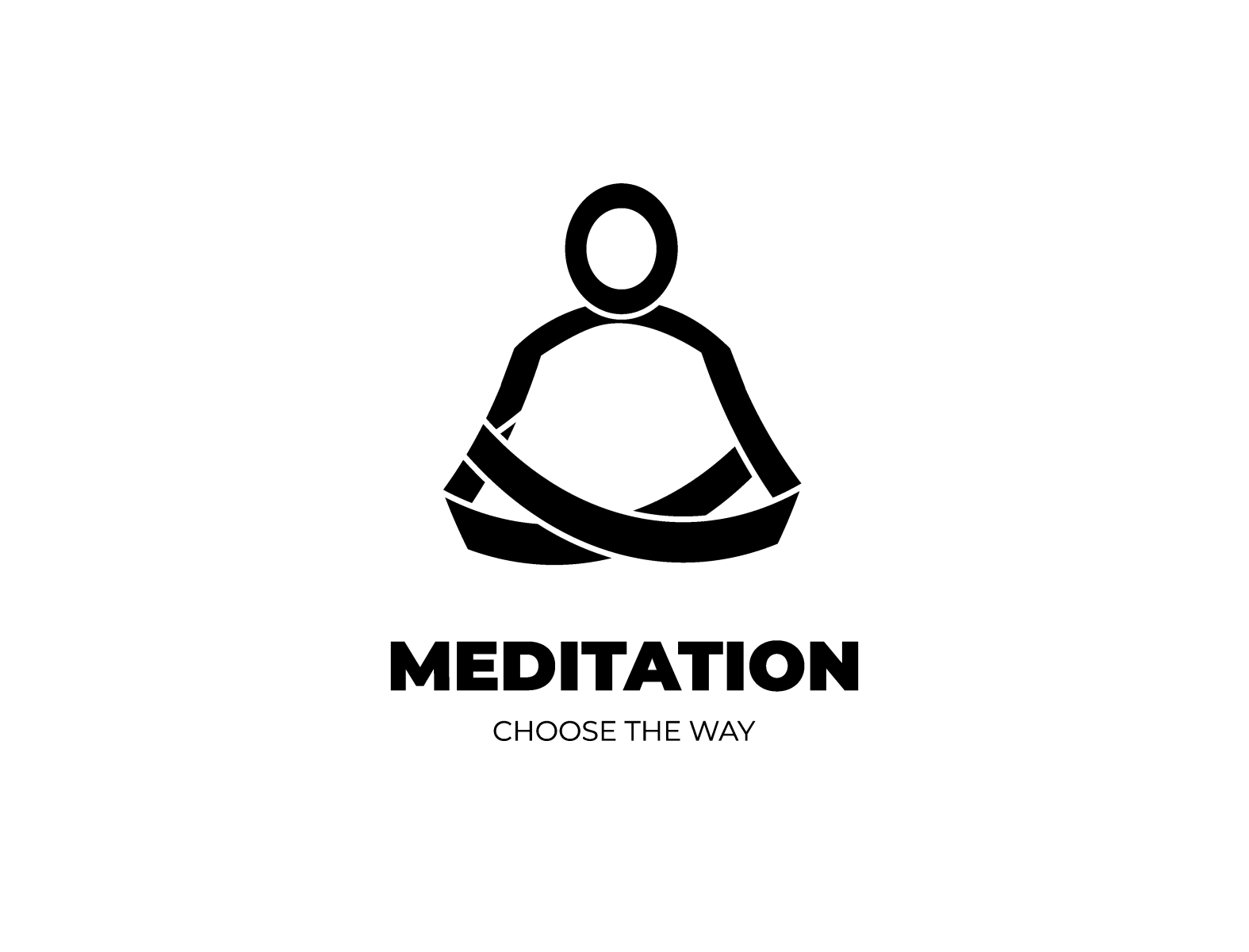 Meditation logo by kapanadze on Dribbble