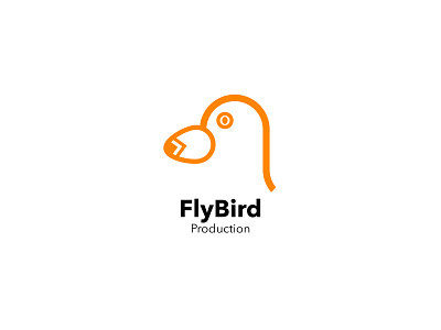 FlyBird Production branding creative design digital idendity illustrator logo logodesign logotype minimal