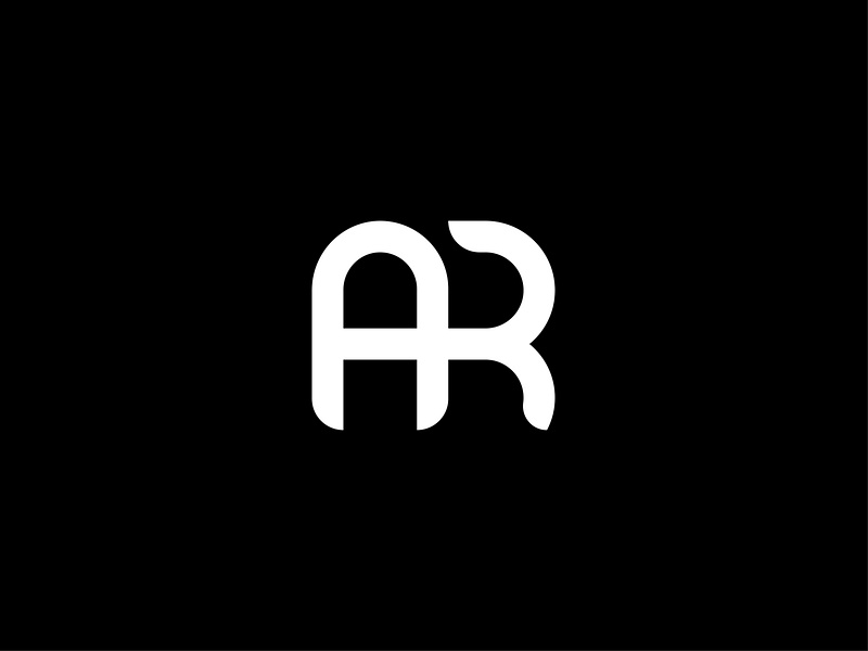 AR Monogram by kapanadze on Dribbble