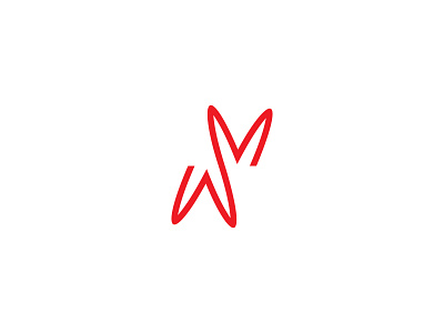 Rabbit branding creative design flat idendity illustration logo logodesign logos logotype mark minimal rabbit symbol