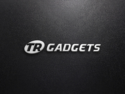 TR GADGETS LOGO DESIGN creative logo gadgets graphic design logo design mahfuzswaron minimalist logo tech logo