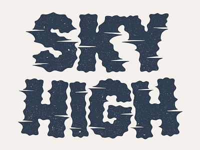 Sky High action experimental fun lines type