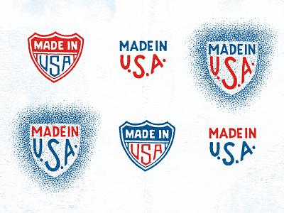 USA badges