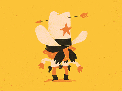 Sheriff arrow character fun illustration quick sheriff textures
