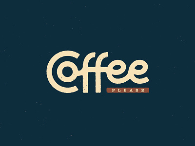 Coffee, please caffeine coffee lettering manners not decaf please