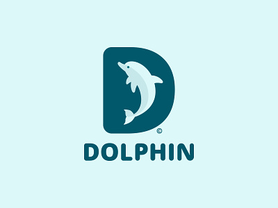 Dolphin Logo brandidentity branding daily logo dolphin logo logo challenge logo design logo design branding logodesign logos