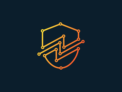 Data Shield Logo Design Concept