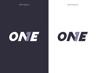 Number One - Wordmark Logo Design