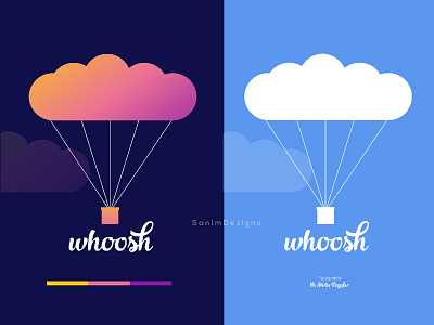 Hot Air Balloon Modern Logo | Creative Logo for Business air balloon brand identity branding business logo corporate customize identity logo logo design logo designer logo type whoosh