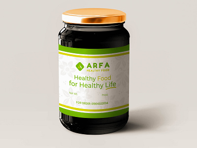 "ARFA" DRY FOOD LABEL DESIGN brand identity fast food food healty food identity label nutritious package packaging packing poster