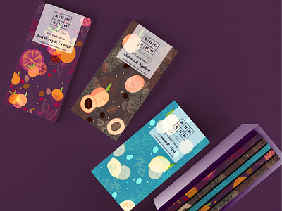 Chocolate Packaging branding design graphic design illustration labels packaging design print design