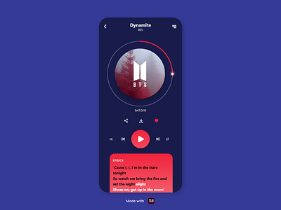 Music Player Ui