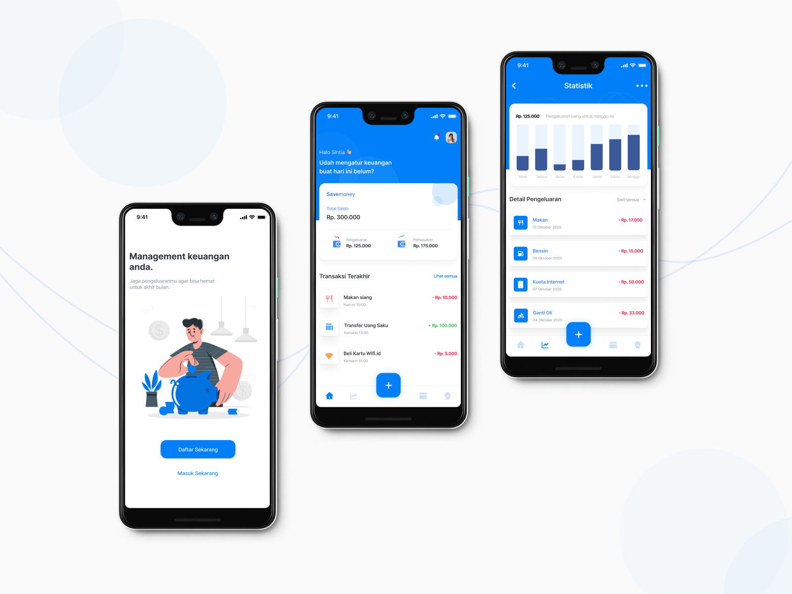 Money Management Apps by Panda Design 🐼 on Dribbble