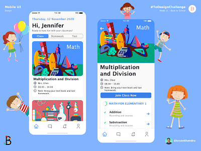 Week 11 #ToDesignChallenge - Back to School