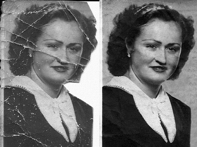 Photograph restoration