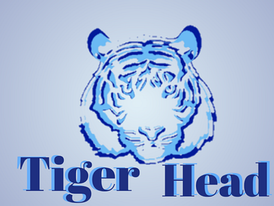 Tiger Head Logo design graphics logo