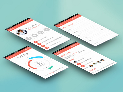 Organizer mobile organizer ui