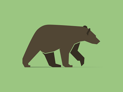 Polygonal Bear