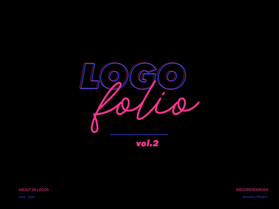 Logofolio 2019 - 2020 branding colors design art graphic design icon logo logofolio typeface typography vector